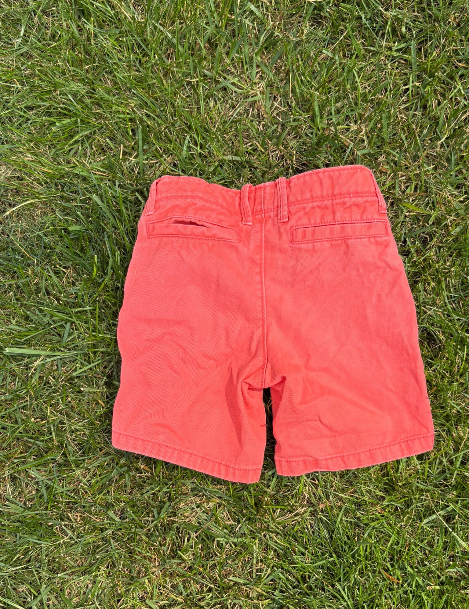 Baby Gap Coral Shorts, Size 4, pre-loved, back view