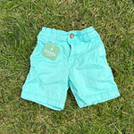 Carter's Aqua Shorts, Size 3T, pre-loved, front view