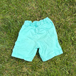 Carter's Aqua Shorts, Size 3T, pre-loved, back view