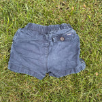 Chubbies Washed Navy Shorts, Size 3T, pre-loved, back view