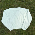 Crewcuts Girls Pale Blue Floral Detail Sweatshirt, Size M (8/9), pre-loved, back view