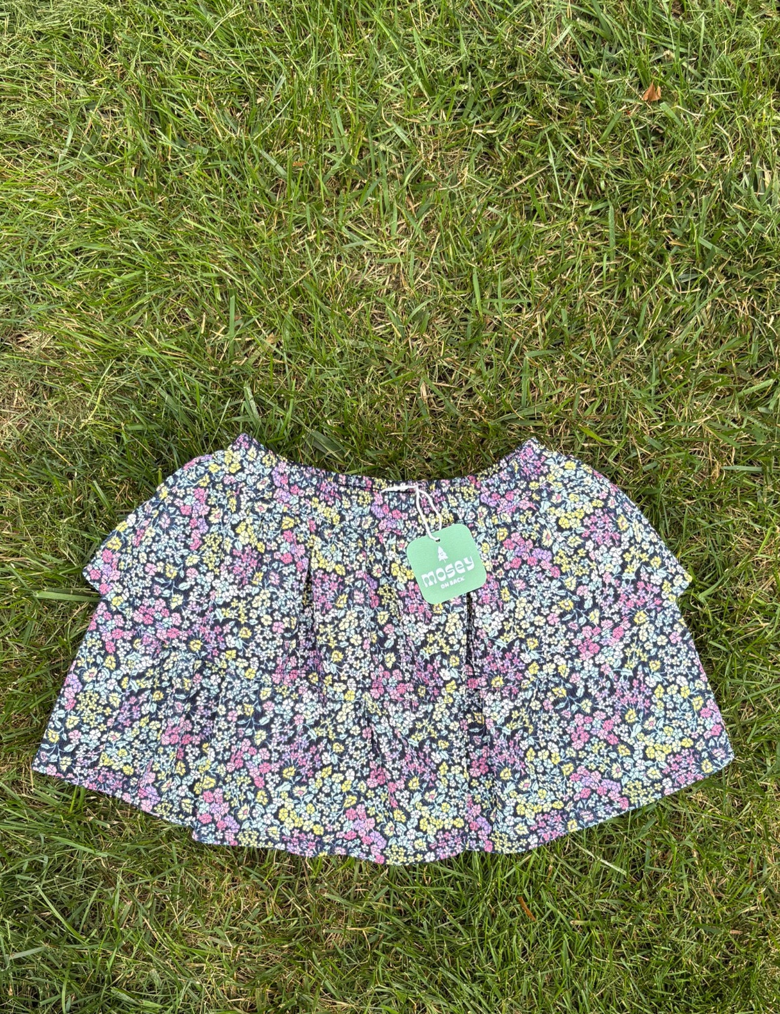 Gap Kids Multicolor Floral Skirt, Size M (8), pre-loved, front view