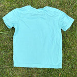 Primary Mint Green Tee, Size 4/5, pre-loved, back view